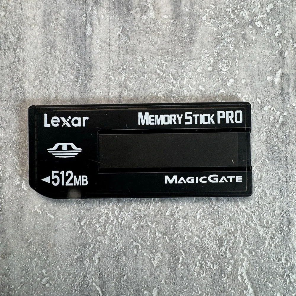 Lexar 512MB Memory Stick Pro Duo Card Magic Gate Tested - Picture 1 of 2